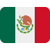 Flag: Mexico emoji, Twitter / X, Twemoji 16