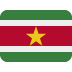 Flag: Suriname emoji, Twitter / X, Twemoji 16