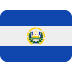 Flag: El Salvador emoji, Twitter / X, Twemoji 16