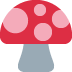 Mushroom emoji, Twitter / X, Twemoji 16