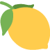 Lemon emoji, Twitter / X, Twemoji 16