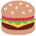Hamburger emoji, Twitter / X, Twemoji 16
