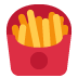 French Fries emoji, Twitter / X, Twemoji 16