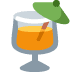 Tropical Drink emoji, Twitter / X, Twemoji 16