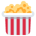 Popcorn emoji, Twitter / X, Twemoji 16
