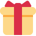 Wrapped Gift emoji, Twitter / X, Twemoji 16
