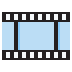 Film Frames emoji, Twitter / X, Twemoji 16