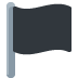 Black Flag emoji, Twitter / X, Twemoji 16