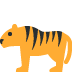 Tiger emoji, Twitter / X, Twemoji 16