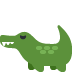 Crocodile emoji, Twitter / X, Twemoji 16