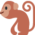 Monkey emoji, Twitter / X, Twemoji 16