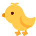 Baby Chick emoji, Twitter / X, Twemoji 16