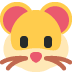Hamster emoji, Twitter / X, Twemoji 16