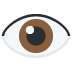 Eye emoji, Twitter / X, Twemoji 16