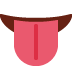 Tongue emoji, Twitter / X, Twemoji 16
