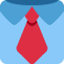 Necktie emoji, Twitter / X, Twemoji 16