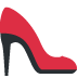 High-heeled Shoe emoji, Twitter / X, Twemoji 16