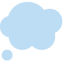 Thought Balloon emoji, Twitter / X, Twemoji 16