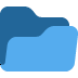 Open File Folder emoji, Twitter / X, Twemoji 16