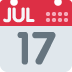 Calendar emoji, Twitter / X, Twemoji 16