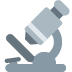Microscope emoji, Twitter / X, Twemoji 16