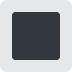White Square Button emoji, Twitter / X, Twemoji 16