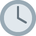 Four O’clock emoji, Twitter / X, Twemoji 16