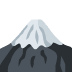 Mount Fuji emoji, Twitter / X, Twemoji 16