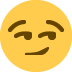 Smirking Face emoji, Twitter / X, Twemoji 16