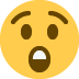 Astonished Face emoji, Twitter / X, Twemoji 16