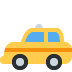 Taxi emoji, Twitter / X, Twemoji 16