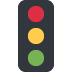 Vertical Traffic Light emoji, Twitter / X, Twemoji 16