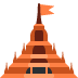 Hindu Temple emoji, Twitter / X, Twemoji 16
