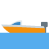 Motor Boat emoji, Twitter / X, Twemoji 16