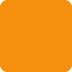 Orange Square emoji, Twitter / X, Twemoji 16