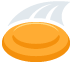 Flying Disc emoji, Twitter / X, Twemoji 16