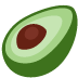 Avocado emoji, Twitter / X, Twemoji 16
