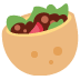 Stuffed Flatbread emoji, Twitter / X, Twemoji 16