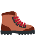 Hiking Boot emoji, Twitter / X, Twemoji 16