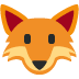 Fox emoji, Twitter / X, Twemoji 16