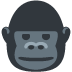 Gorilla emoji, Twitter / X, Twemoji 16