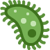 Microbe emoji, Twitter / X, Twemoji 16