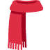 Scarf emoji, Twitter / X, Twemoji 16