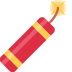 Firecracker emoji, Twitter / X, Twemoji 16