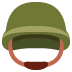 Military Helmet emoji, Twitter / X, Twemoji 16