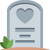 Headstone emoji, Twitter / X, Twemoji 16