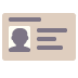 Identification Card emoji, Twitter / X, Twemoji 16
