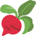 Root Vegetable emoji, Twitter / X, Twemoji 16
