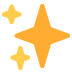 Sparkles emoji, Twitter / X, Twemoji 16