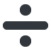 Divide emoji, Twitter / X, Twemoji 16